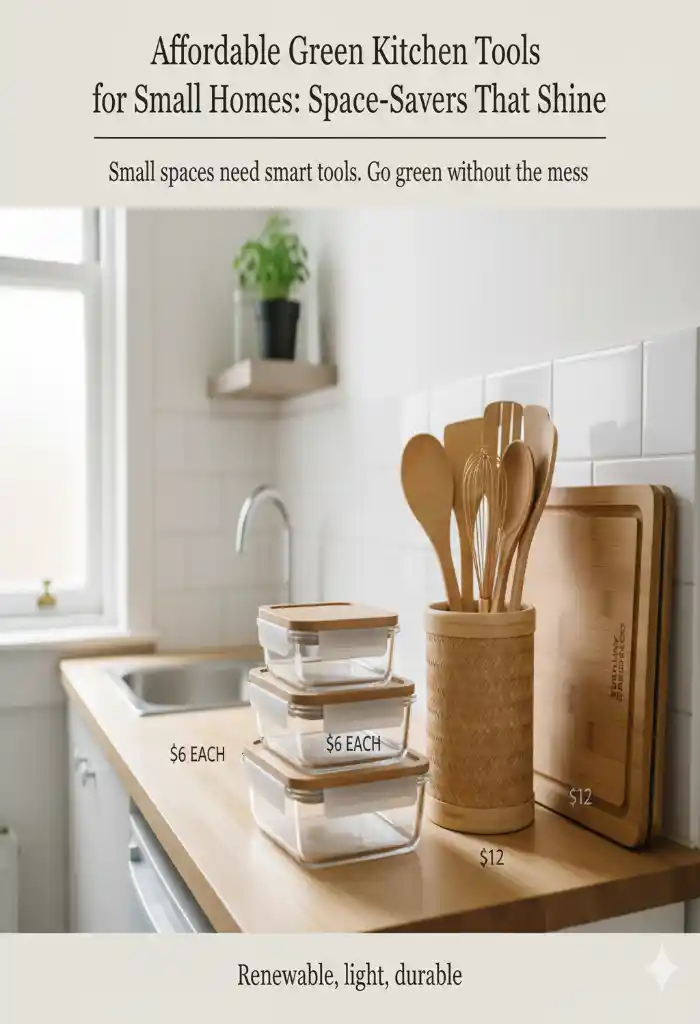 Affordable green kitchen tools