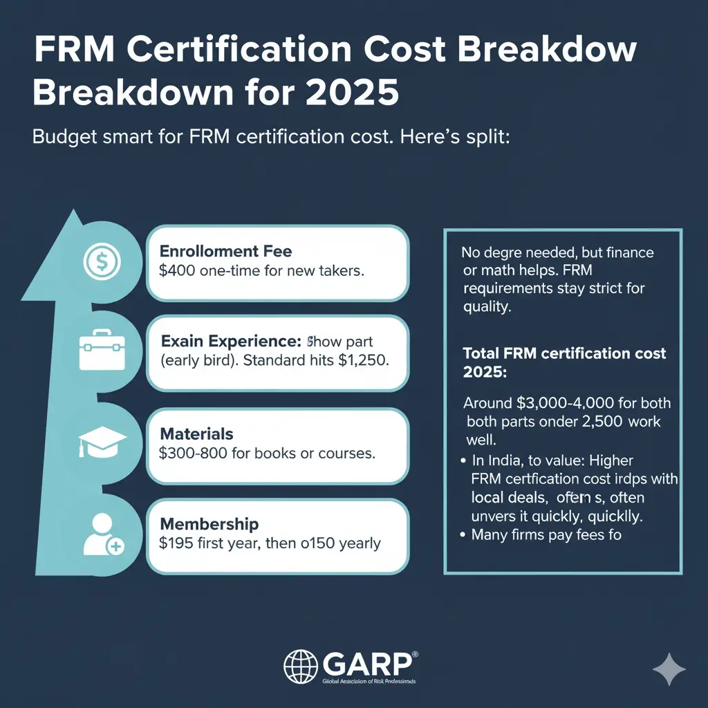FRM Certification Cost Breakdown for 2025