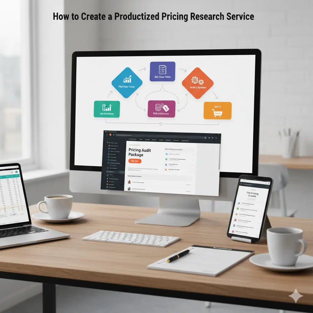 How to Create a Productized Pricing Research Service