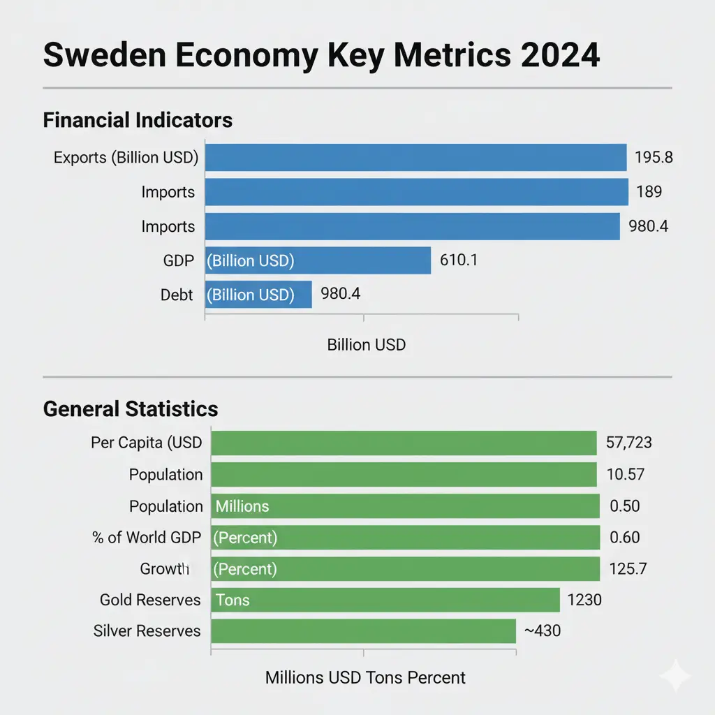 Sweden Economy at a Glance