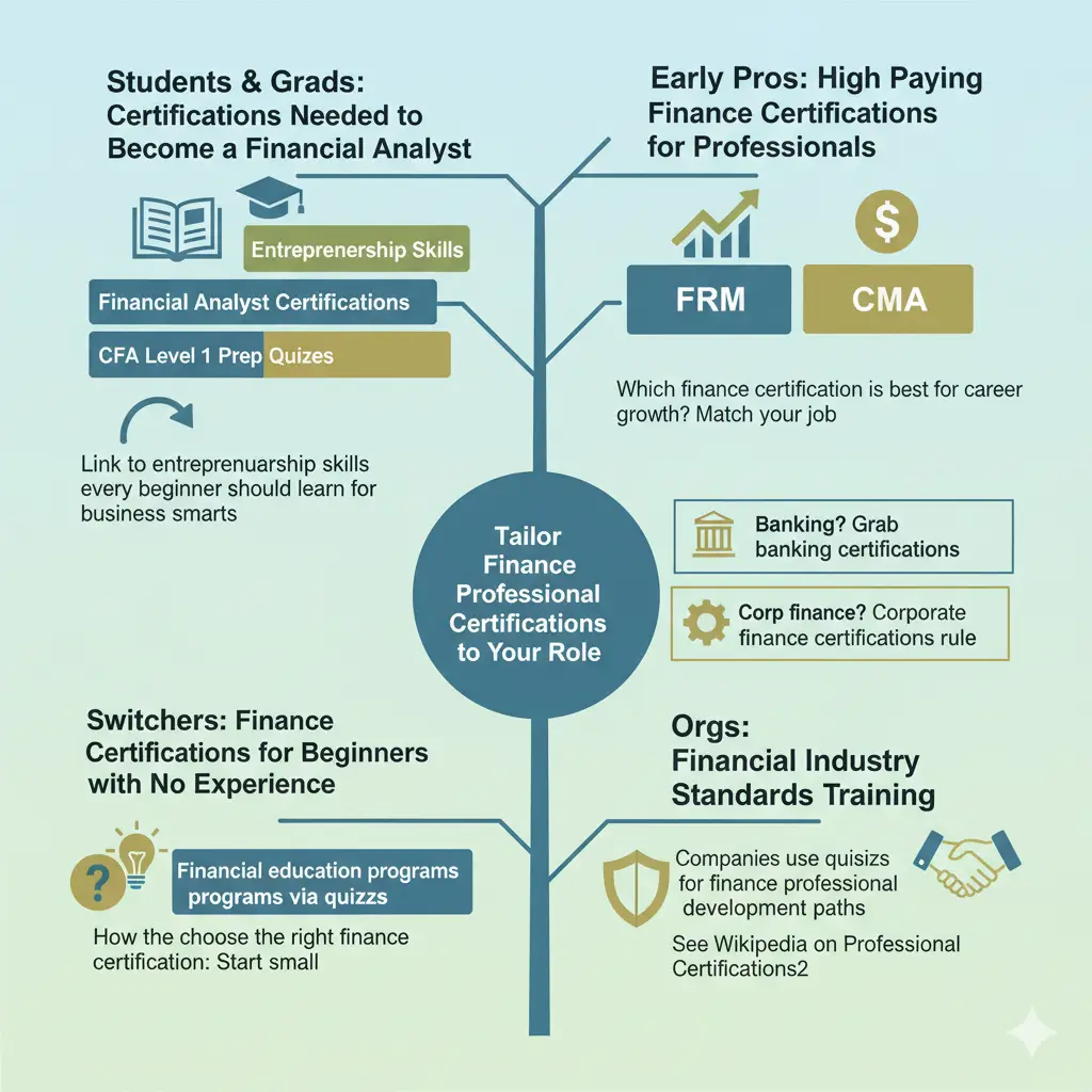 Tailor Finance Professional Certifications to Your Role