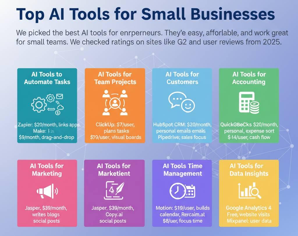 Top AI Tools for Small Businesses