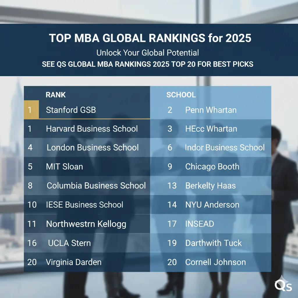 Top MBA Rankings for 2025
