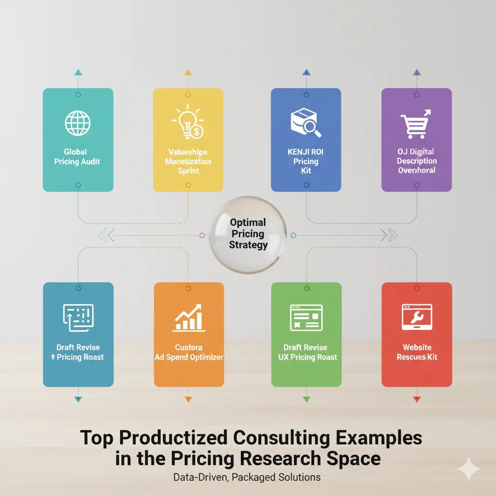 Top Productized Consulting Examples in the Pricing Research Space