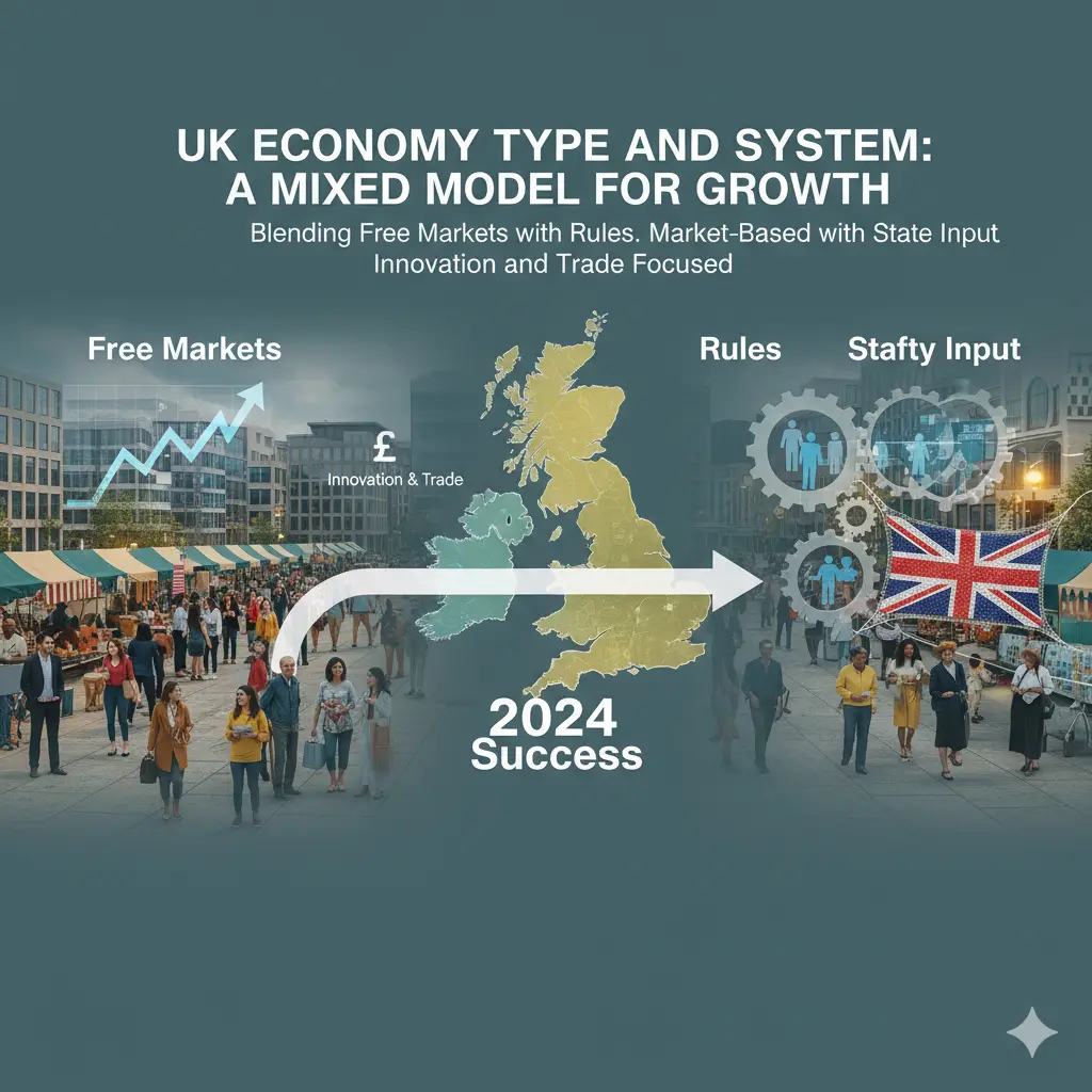 United Kingdom Economy Type and System