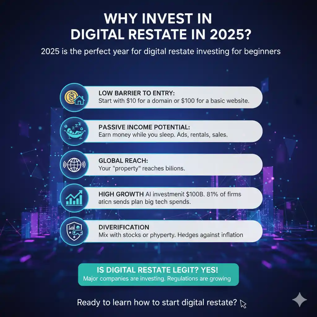 Why Invest in Digital Real Estate in 2025