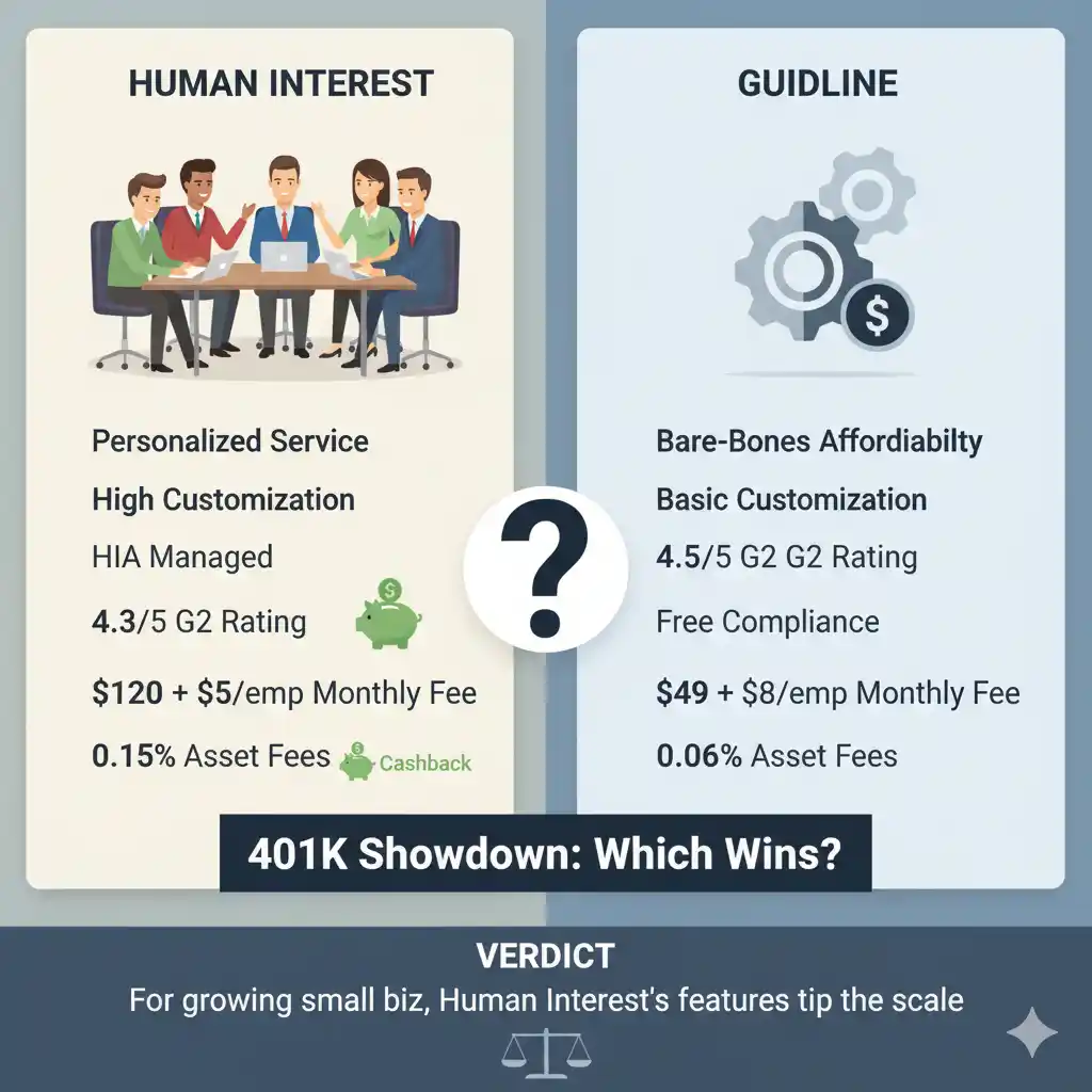 guideline vs human interest 401k