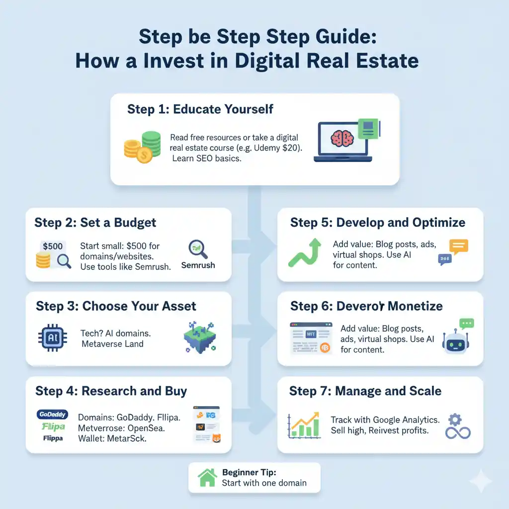 how to invest in real estate using digital assets