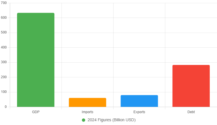 Argentina Economy core financials for 2024