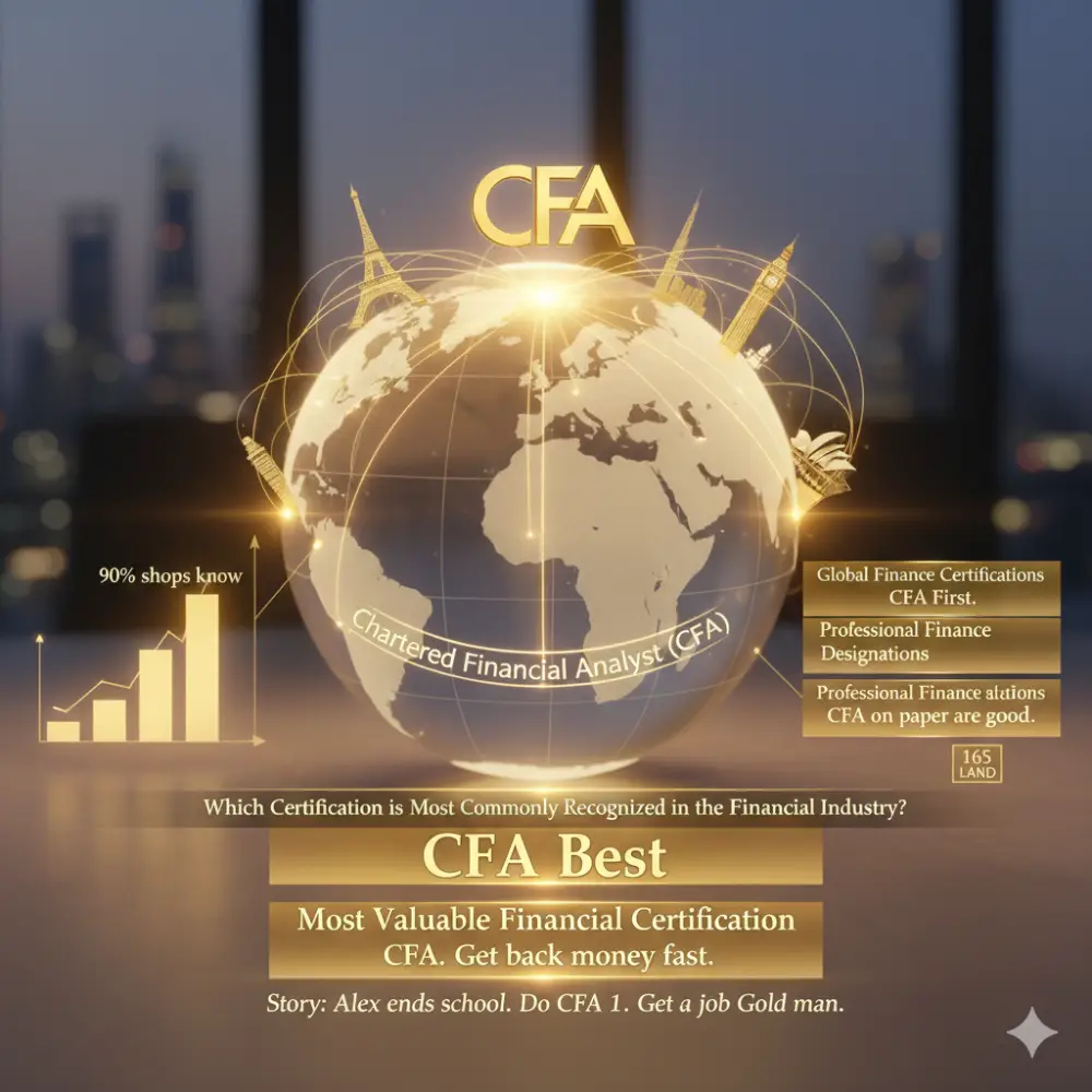 Unlock career growth in finance with the CFA. Discover why the Chartered Financial Analyst (CFA) is the most recognized certification globally, its rigorous curriculum, and how it boosts your earnings & job prospects.