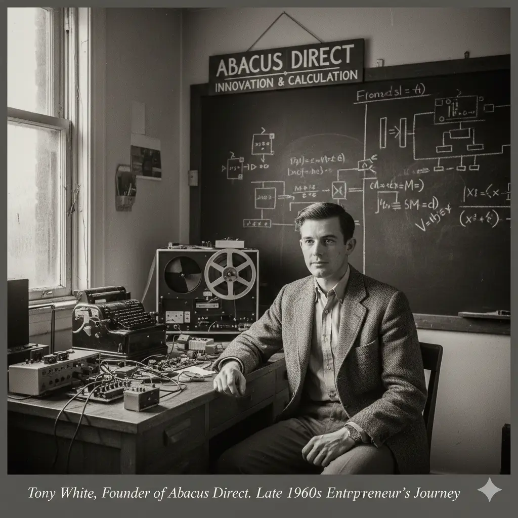 Abacus Direct Founder Biography: Late 1960s Entrepreneur Tony White's Journey