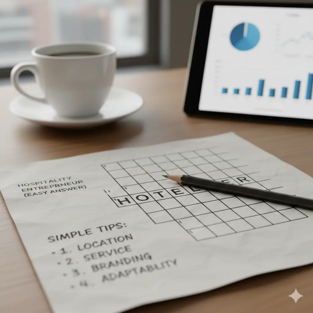 Hospitality Entrepreneur Crossword Clue: Easy Answer and Simple Tips
