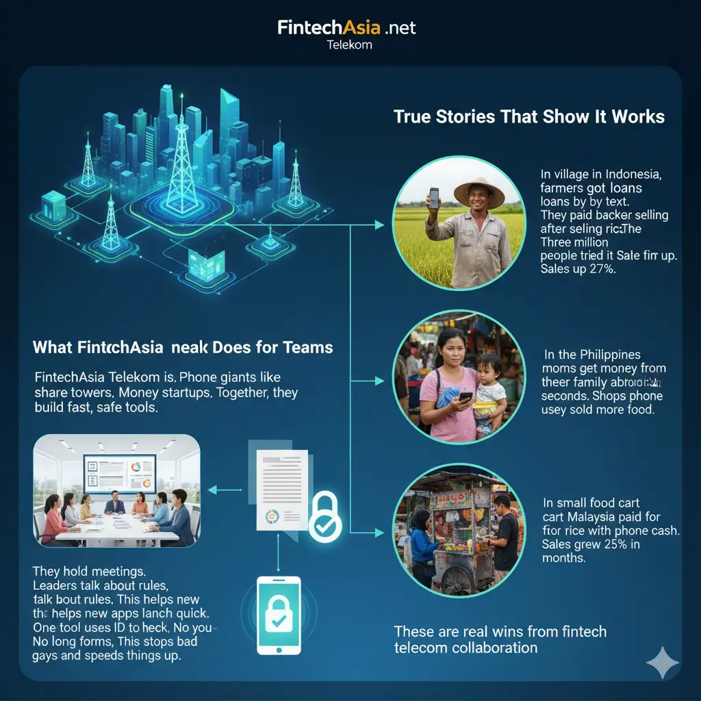 FintechAsia .net Telekom teams up telecom giants and finance startups to build fast, safe digital tools. See how they use phone ID for instant verification, helping launch apps quicker and stopping fraud.