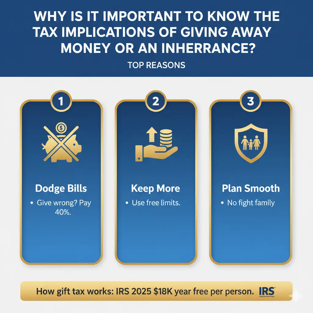 Why Is It Important To Know The Tax Implications Of Giving Away Money Or An Inheritance? Top Reasons