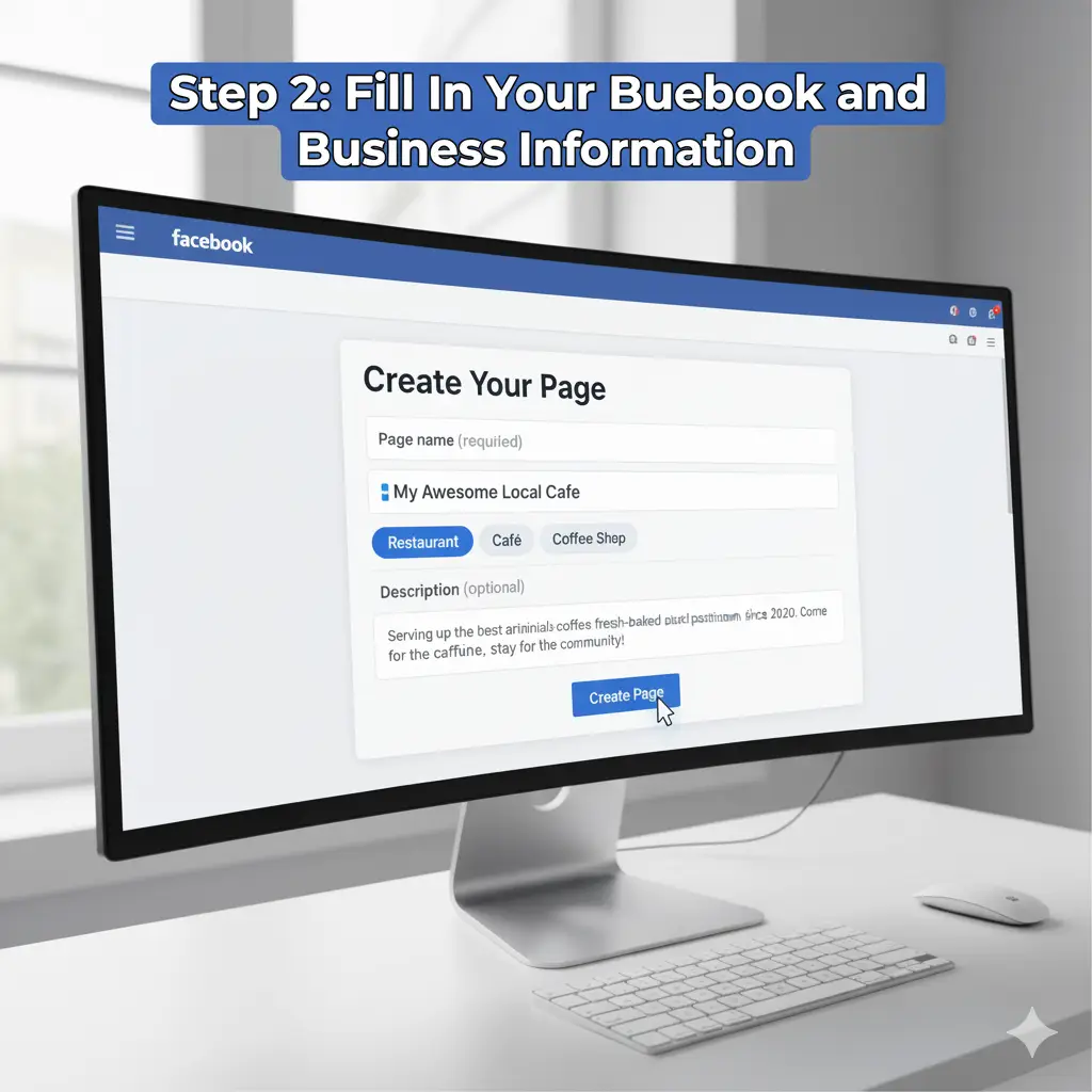 The main focus is on the left-hand navigation menu where the cursor is hovering over the "Pages" tab. Below the Pages list, there is a prominent blue button labeled "Create New Page".