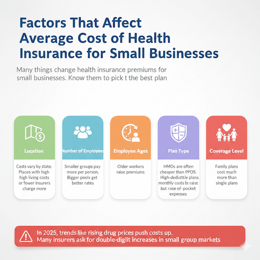 Factors That Affect the Average Cost of Health Insurance for Small Businesses