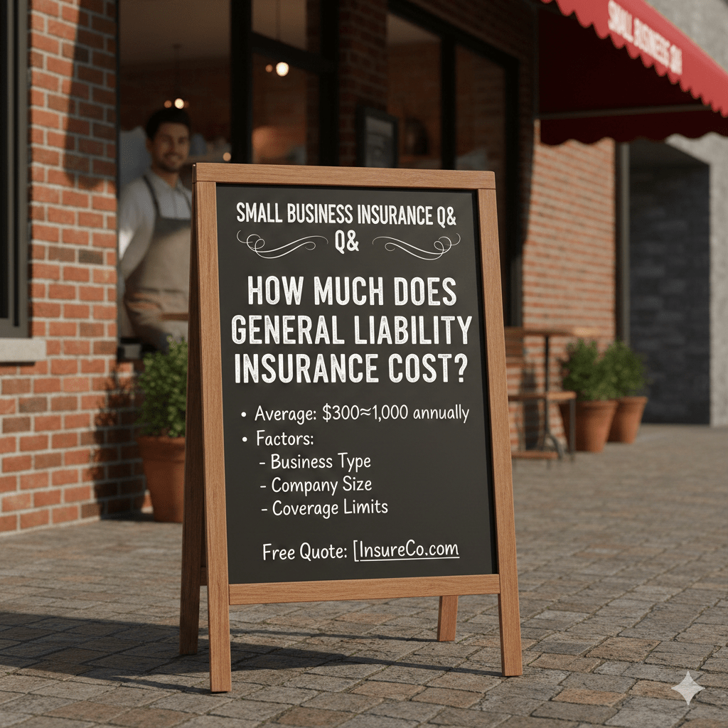 How Much Does General Liability Insurance Cost for Small Business?