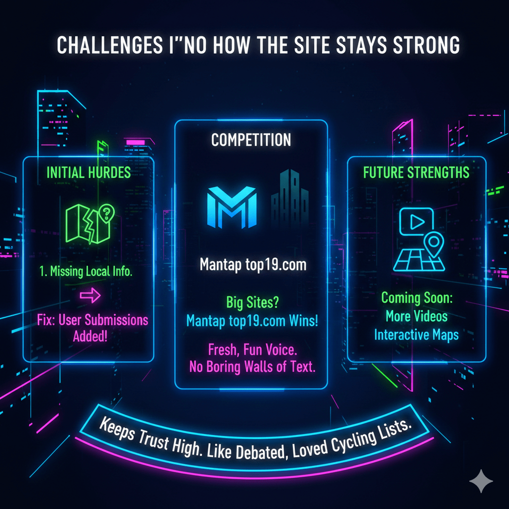 Challenges and How the Site Stays Strong