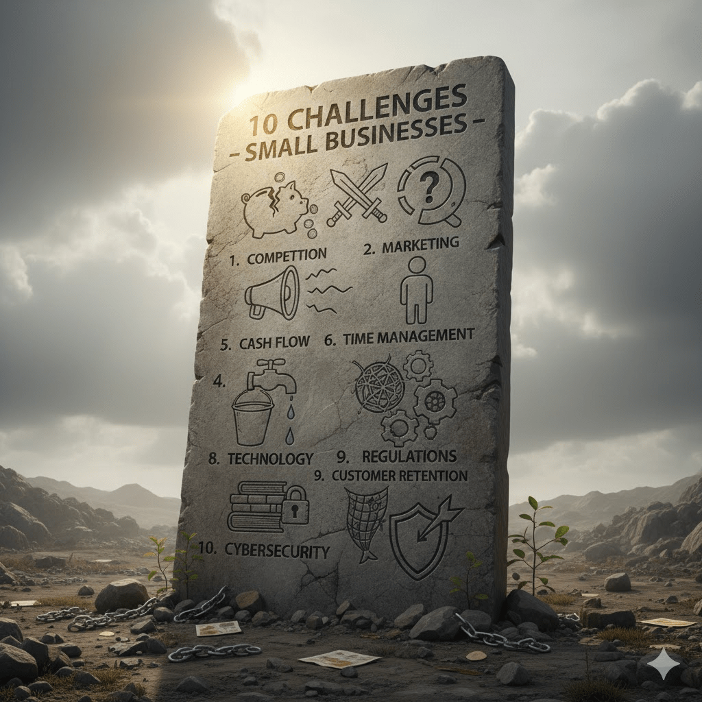 What Are the 10 Challenges Faced by Small Businesses?