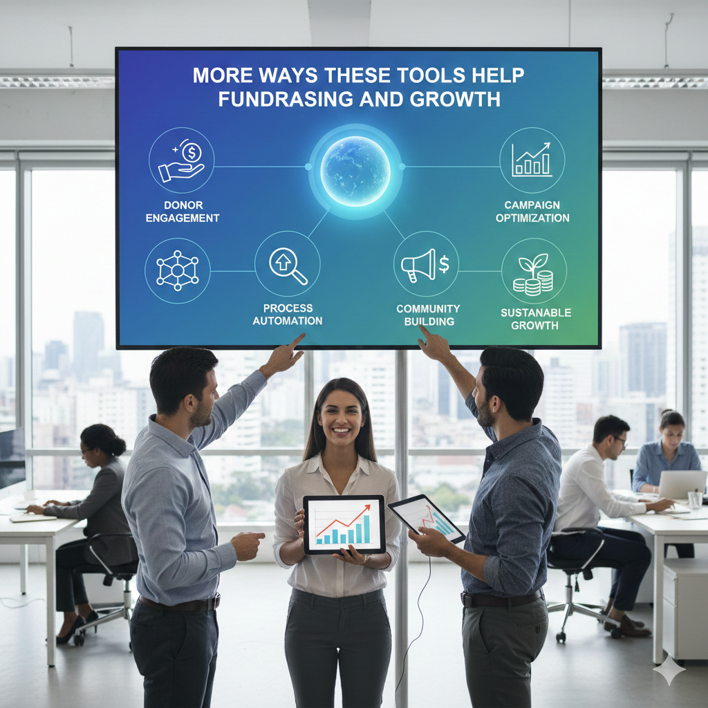 More Ways These Tools Help Fundraising and Growth