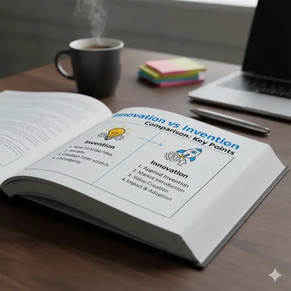 Innovation vs Invention Comparison: Key Points