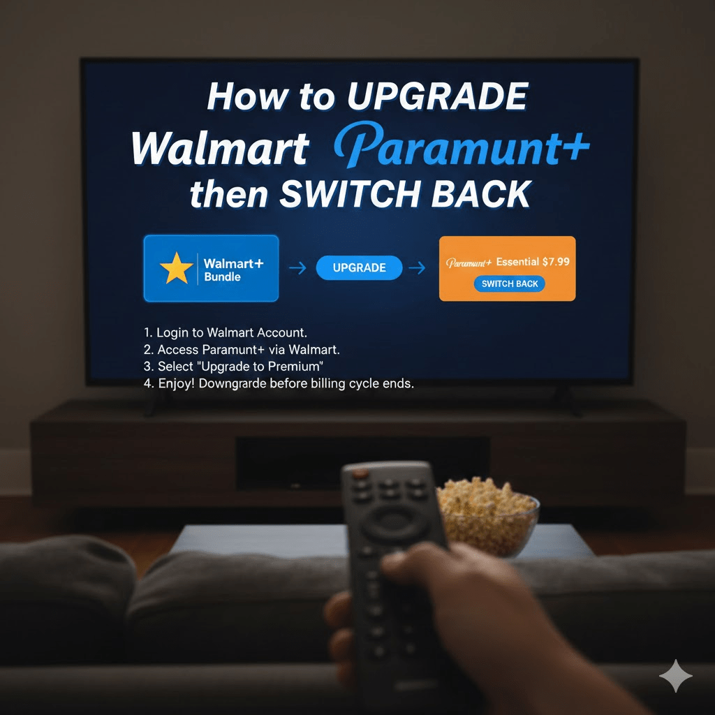 How to Upgrade Walmart Paramount and Then Switch Back Essential 7.99: A Smart Guide for Savvy Streamers