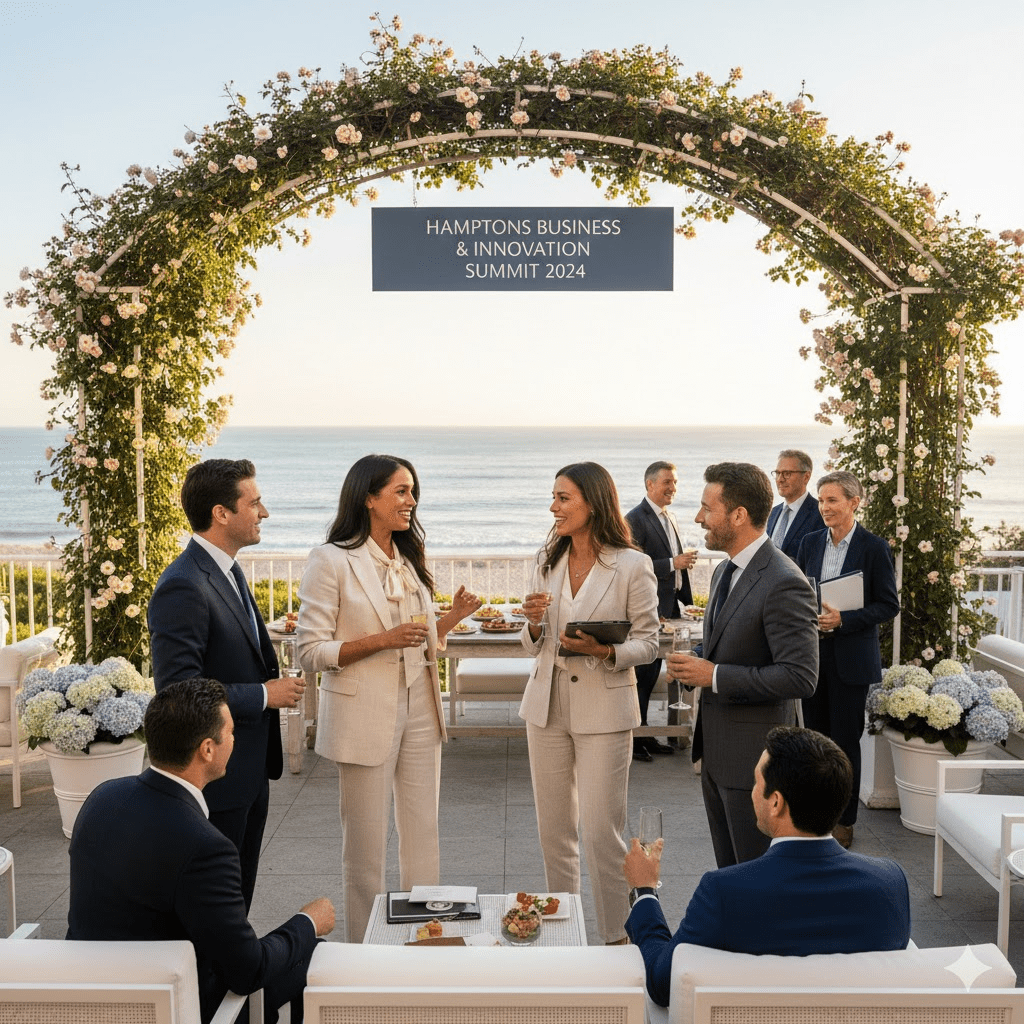 Meghan Markle Mingled with Investors at an Hamptons Summit: Fun Networking and Business Talks